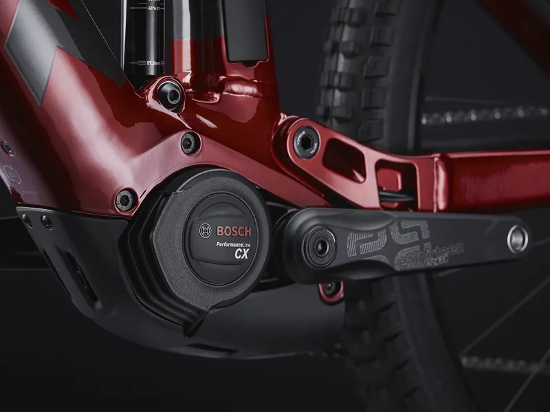 Trek Rail 7 SLX/XT 29er Electric Bike 2021 Dnister Black/Rage Red-4